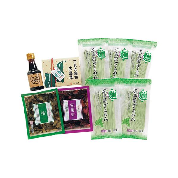【送料無料】山豊 広島菜ざるめん詰合せ 夏詩｜人気商品・贈答用・高評価・お取り寄せ