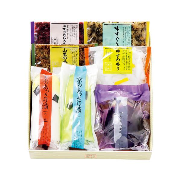 【送料無料】京つけもの西利 水なす・京のあっさり漬詰合せ NAN-30｜人気商品・自宅用・お取り寄せ・産地直送