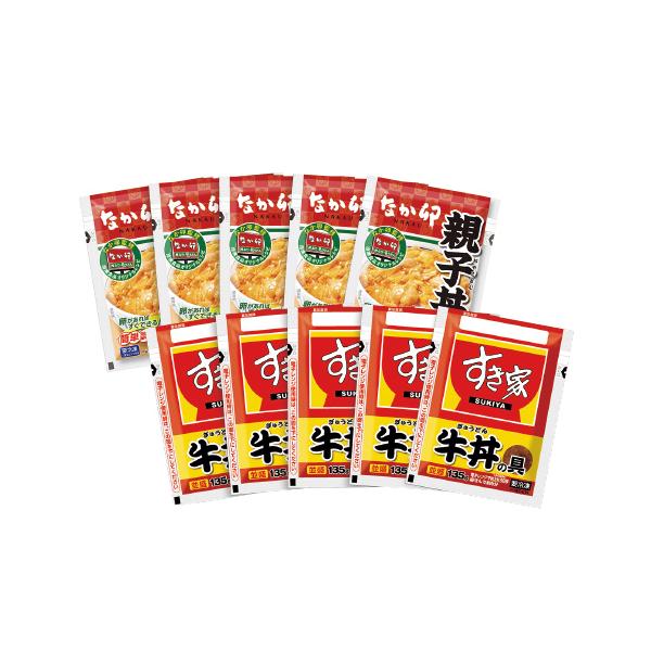 【送料無料】トロナジャパン すき家牛丼の具・なか卯親子丼の具セット SG5O5｜高評価・産地直送・話題商品
