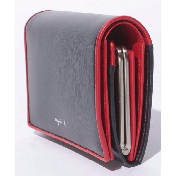 アニエスベー ボヤージュ Agnes B Voyage 正規品 Ew04 02 二つ折り 財布 ネイビー ウォレット ファッション通販