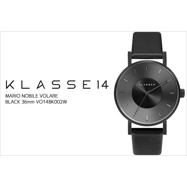 KLASSE14 36mm Black レディース 腕時計 クラスフォーティーン-