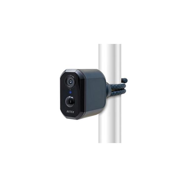 RITEX スマホ連動センサーカメラ RITEX 防犯カメラ 屋外 家庭用 Wifi 追尾 ライト付き LED