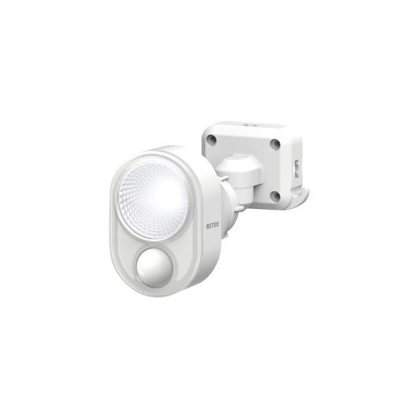 小型でかんたん、シンプルデザインの「4W×1灯 フリーアーム式　LEDセンサーライト LED-AC103」です。玄関、中庭等になじむホワイトカラーのLEDデンサーライトでフリーアーム式ですので、防犯用や玄関ライトに最適で用途も広がります。取...