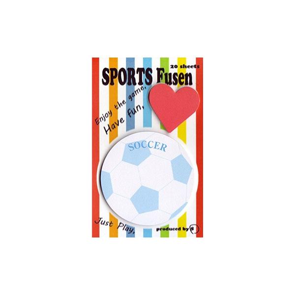 ◆スポーツ付箋　【サッカー】　■Ｆ−３００１■