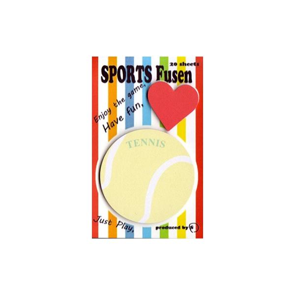 ◆スポーツ付箋　【テニス】　■Ｆ−３００５■