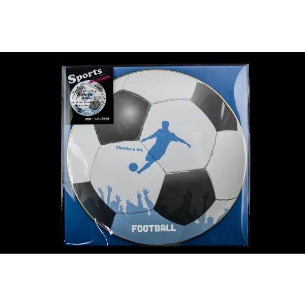 ボール柄 丸型色紙 【サッカー】シルエット