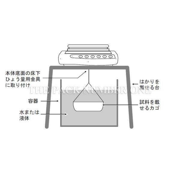 新光電子 ViBRA 高精度電子天びん用オプション DU 床下ひょう量 新光電子 ViBRA 高精度電子天びん用オプション DU 床下ひょう量