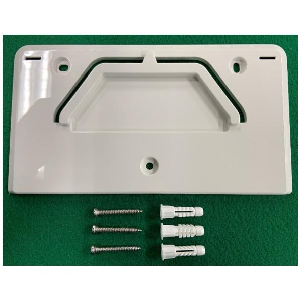 TOTOTCM2448ウォシュレットリモコン　TCM472-5RR用  ハンガ組品寸法W190mm × H99mm × 厚み5mm