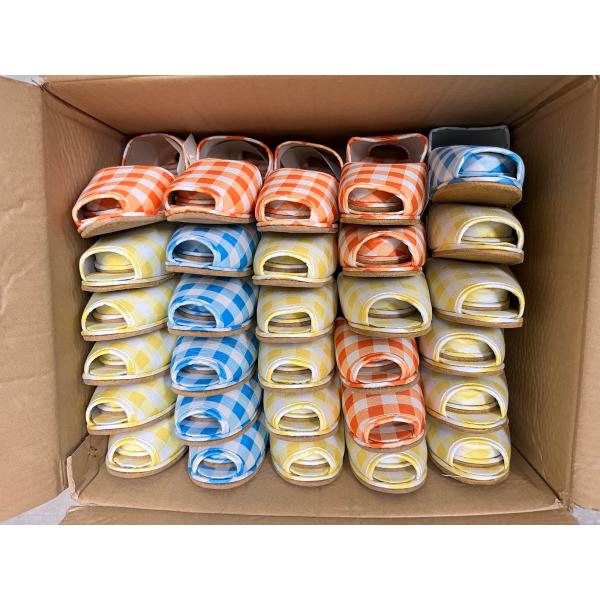 スリッパ 来客用 福箱 訳あり ３０足セット アウトレット フリースリッパ　型番：omakasebox(格子)