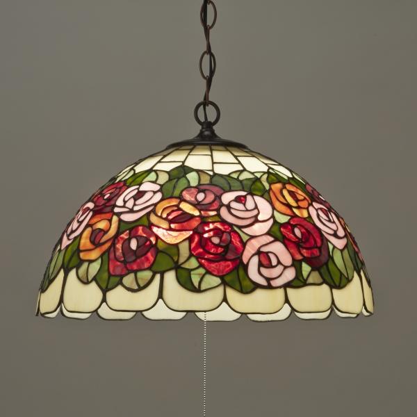 ステンドグラス ペンダントランプ おしゃれ 3灯式 アンティーク サークルローズ 天井照明 吊り型 吊下げ 薔薇 ステンドガラス 6603 雑貨屋リエット 通販 Yahoo ショッピング