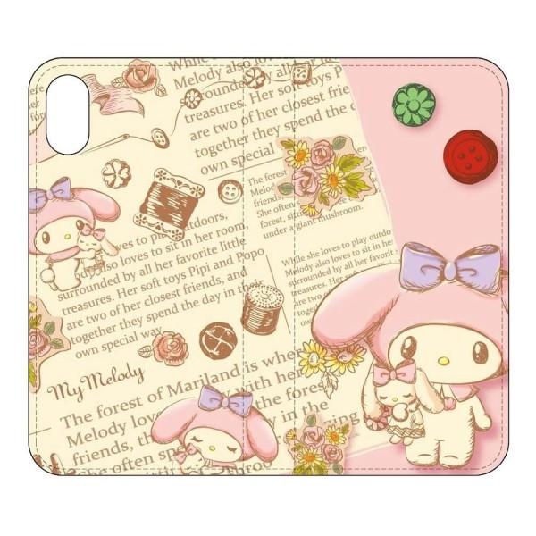 グルマンディーズ Iphone X ケース フリップカバー サンリオキャラクターズ マイメロディ Bタイプ San 763mmb San 763mmb 雑貨屋リエット 通販 Yahoo ショッピング