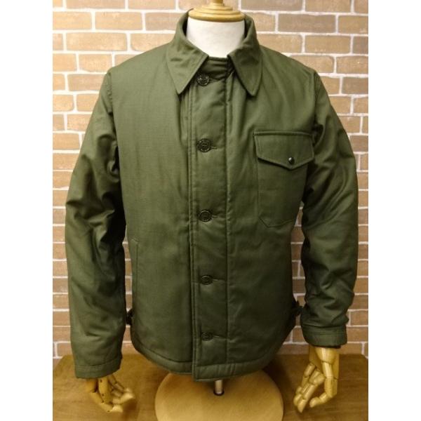 バズリクソンズ　Type DECK A-2 BUZZ RICKSON'S バズリクソンズ TYPE DECK A-2 NAVY COLOR