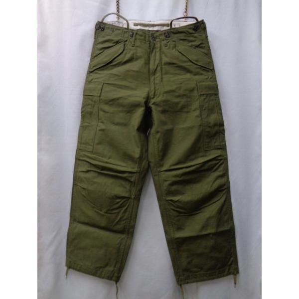 BUZZ RICKSON M-1951 カーゴパンツ オリーブ色 S-S BUZZ RICKSON'S バズリクソンズ M-1951 フィールドトラウザーズ