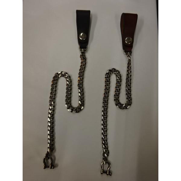 インセプション INCEPTION ウォレットチェーン UKサドル&シルバー