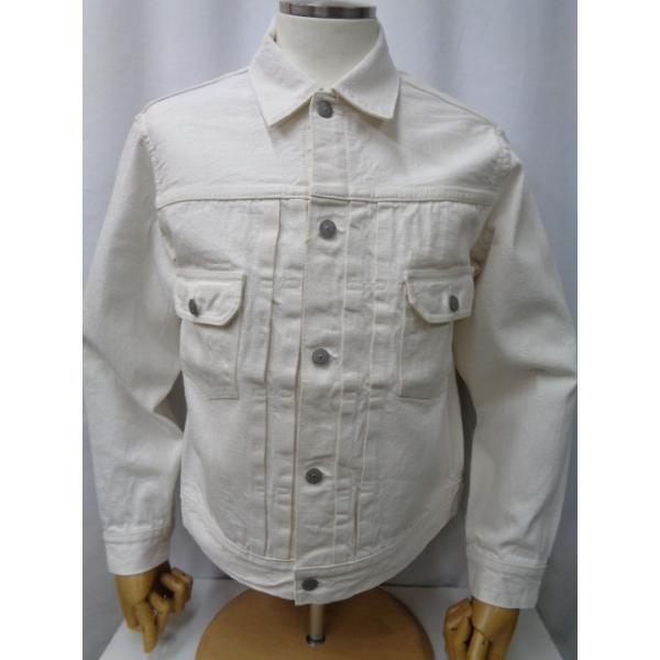 SUGAR CANE Lot720 ホワイトデニムジャケット　サイズ42 SUGAR CANE シュガーケーン 13oz. WHITE DENIM JACKET 1953 MODEL