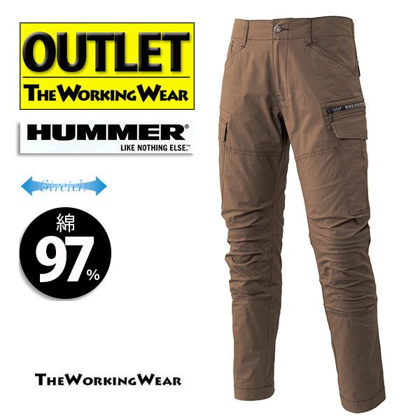 HUMMER（ハマー） アウトレット 4L ウエスト96cm デニム ストレッチ