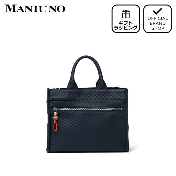 MANIUNO 【正規販売店】MANIUNO ECCO LEATHER スクエアミニトート(M