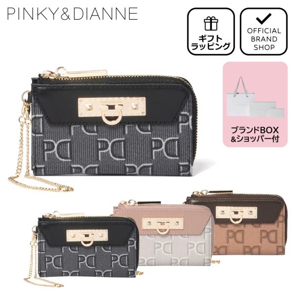 【50%OFF】【正規販売店】PINKY&DIANNE ピラミッド マルチケース ［ピンキー＆ダイアン］ レディース 財布 小銭入れ コインケース 定期入れ IC ID