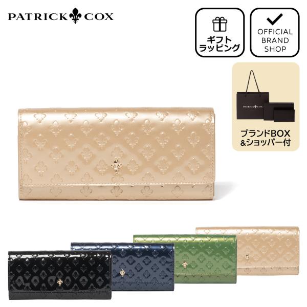 GLOW 2025年1月号に掲載のアイテムです。グリッターエナメル素材に定番のキングス柄の型押しを施したパトリックコックスらしいシリーズ。 落ち着いたカラーに加え発色の良いグリーンがひときわ際立つカラー展開が魅力です。たくさんのカードをしっ...