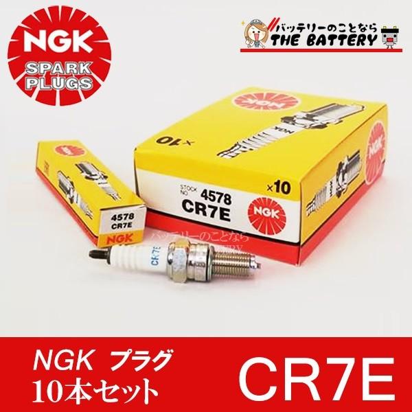 NGK CR7E 10本セット バイク 点火プラグ 日本特殊陶業 バルカン800 