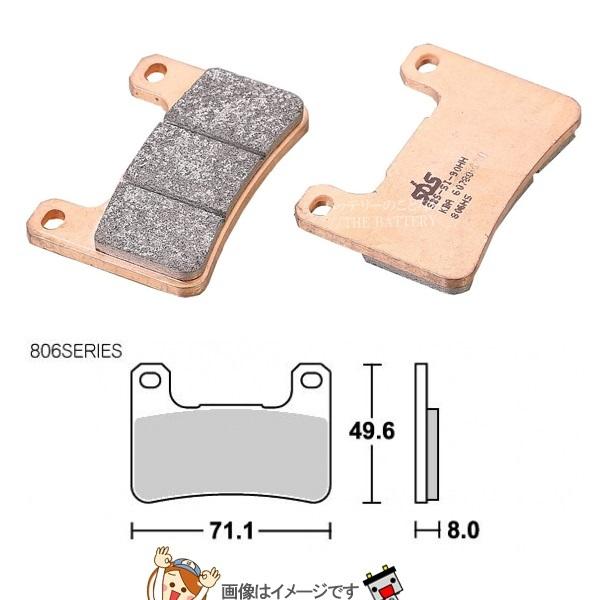 その他 mm KITACO（キタコ） 777-0806020 SBS ブレーキパッド 806HS 04'GSXR ゆう