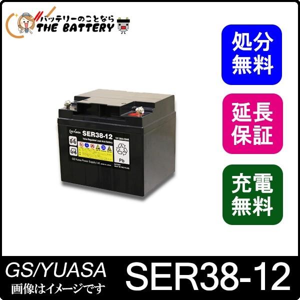 GSユアサ SER38-12 ( ボルトナットタイプ ) 産業用 国産