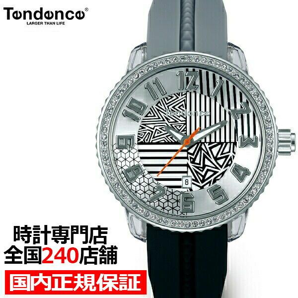 【美品】テンデンス TY930066 クレイジーシリーズ クォーツ ラバー Tendence テンデンス クレイジー ミディアム TY930066