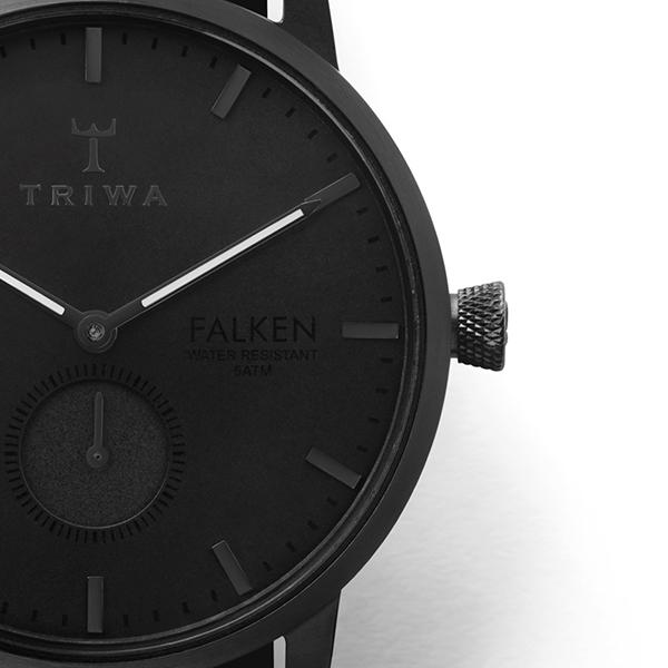 Triwa トリワ Falken ファルケン ミッドナイト Fast115 Cl メンズ レディース 腕時計 クオーツ 革ベルト ブラック Fast115cl ザ クロックハウス Yahoo 店 通販 Yahoo ショッピング