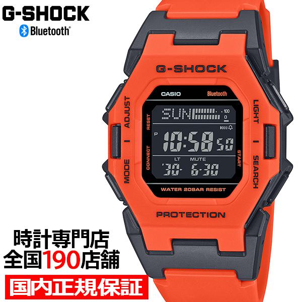 G-SHOCK GD-B500シリーズ オレンジ GD-B500FL-4JF メンズ レディース 腕時計 電池式 Bluetooth デジタル 樹脂バンド 反転液晶 国内正規品