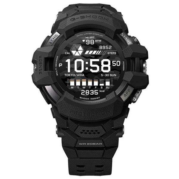 G-SHOCK Gショック G-SQUAD PRO GSW-H1000-1JR メンズ 腕時計 スマート 