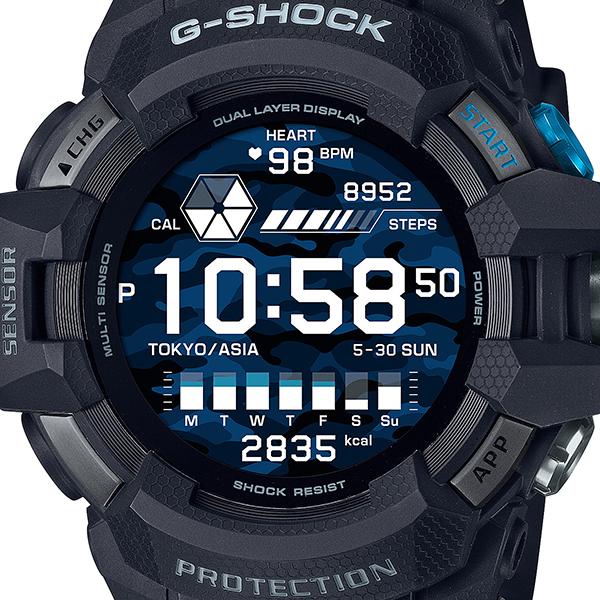 G-SHOCK Gショック G-SQUAD PRO GSW-H1000-1JR メンズ 腕時計 スマート 