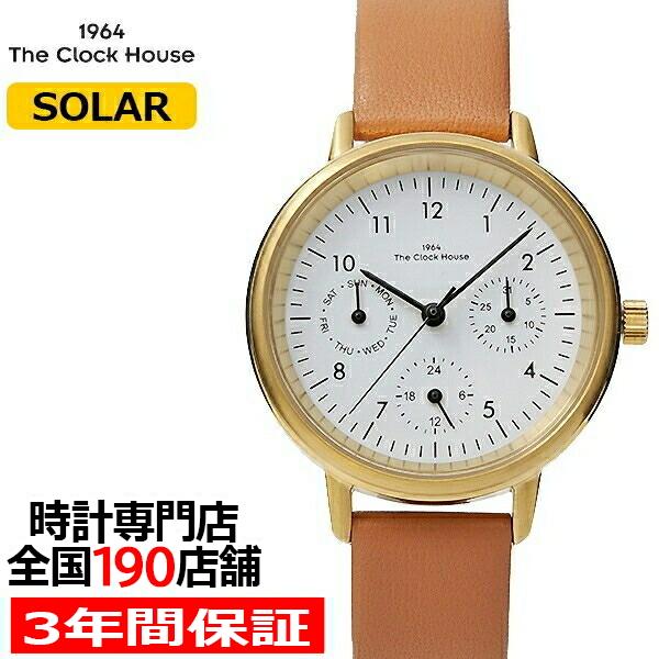 ✨稼働美品✨THE CLOCK　HOUSE✨ソーラーレディース腕時計 MA48 THE CLOCK HOUSE レディースウォッチ | 時計専門店ザ・クロック