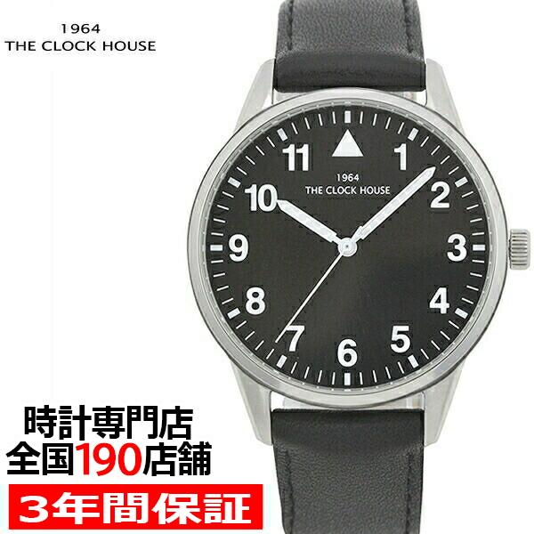 ザ クロックハウス Mbc5004 Bk1b ビジネスカジュアル メンズ 腕時計 クオーツ 黒レザー ブラック リーズナブル The Clock House ザ クロックハウスpaypayモール店 通販 Paypayモール