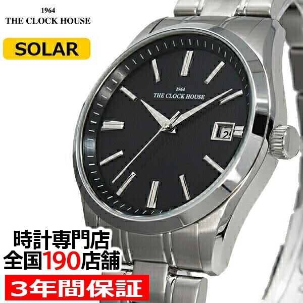 The Clock House Solar 腕時計　黒 澄みわたる冬の夜空「漆黒」の情景がデザインコンセプト MBC1003