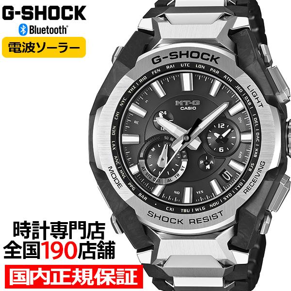 G-SHOCK MT-G B4000シリーズ MTG-B4000D-1AJF メンズ 腕時計 電波ソーラー Bluetooth アナログ コンポジットバンド 日本製 国内正規品 カシオ