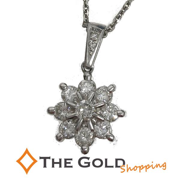 TASAKI（タサキ） 田崎真珠 ダイヤネックレス 1.00ct 11P ダイヤモンド