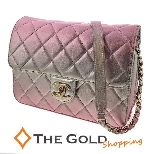 可愛い♡ CHANEL チェーンショルダーバッグ マトラッセ thegoldshopping_gnz-06610