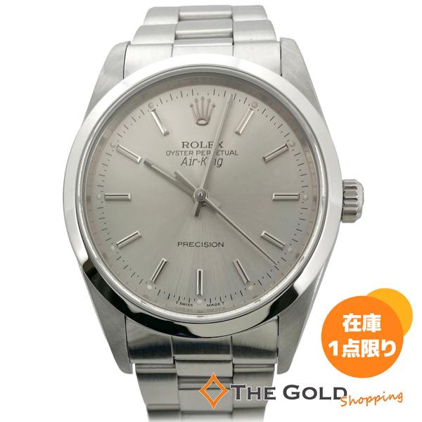 ROLEX（ロレックス） エアキング 14000 X番 ロゴレア 34mm 自動巻き