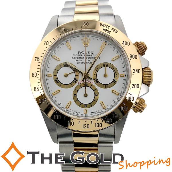 ロレックス デイトナ W番 Oh済 白文字盤 コンビ Yg Ss Rolex Daytona 腕時計 メンズ 男性用 中古 Buyee Buyee 提供一站式最全面最專業現地yahoo Japan拍賣代bid代拍代購服務 Bot Online