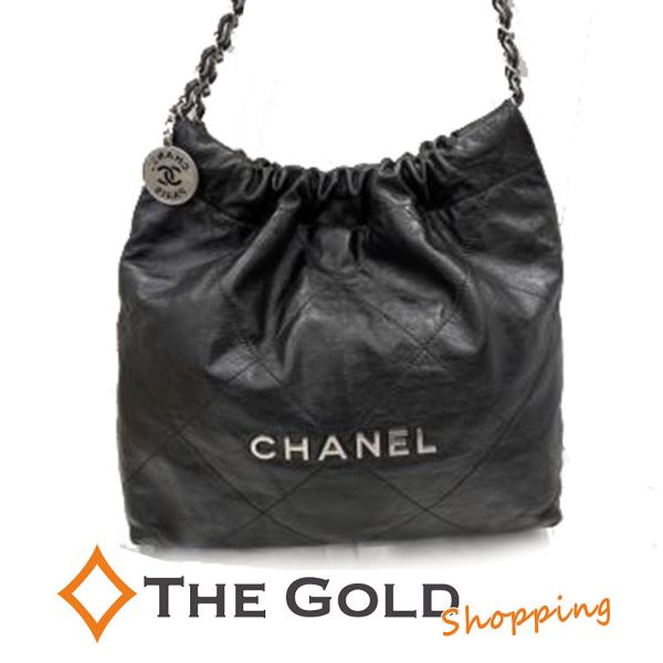 CHANEL（シャネル） シャネル22 スモール AS3260 カーフ ブラック