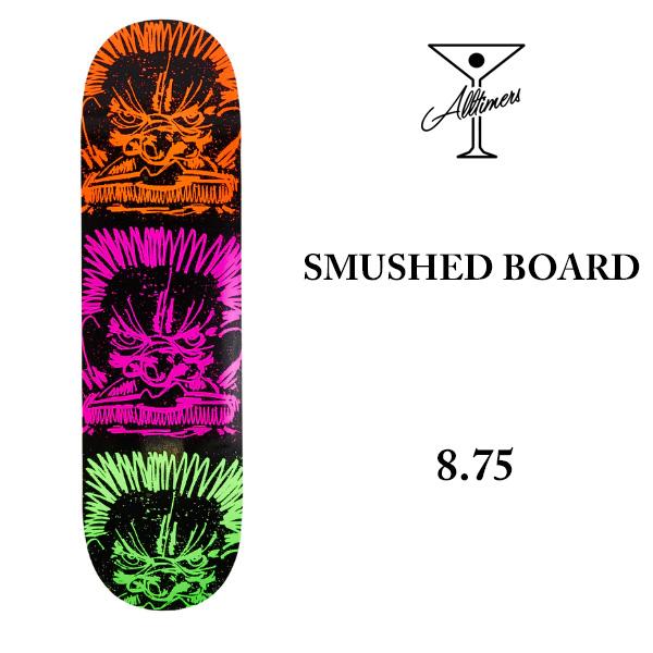 ALLTIMERS デッキ 【 8.75インチ 】ALLTIMERS SKATEBOARD SMUSHED
