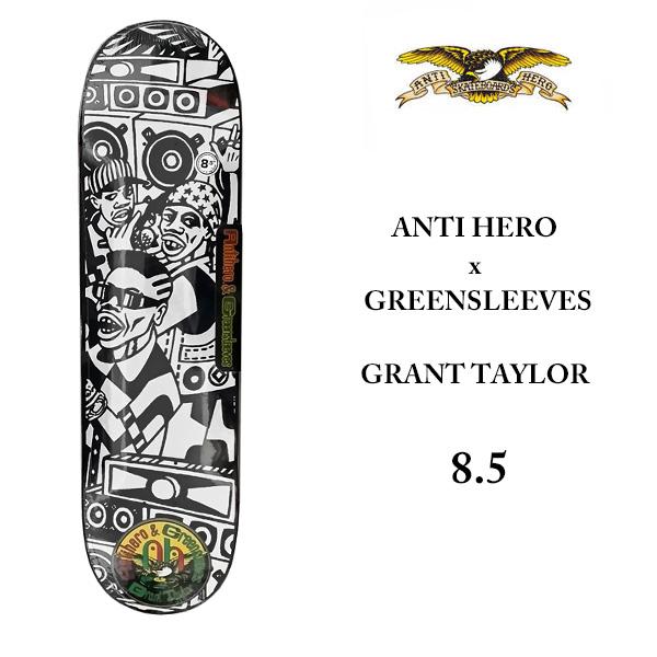 ANTIHERO SKATEBOARDS デッキ アンタイヒーロー DECK 8.5インチ