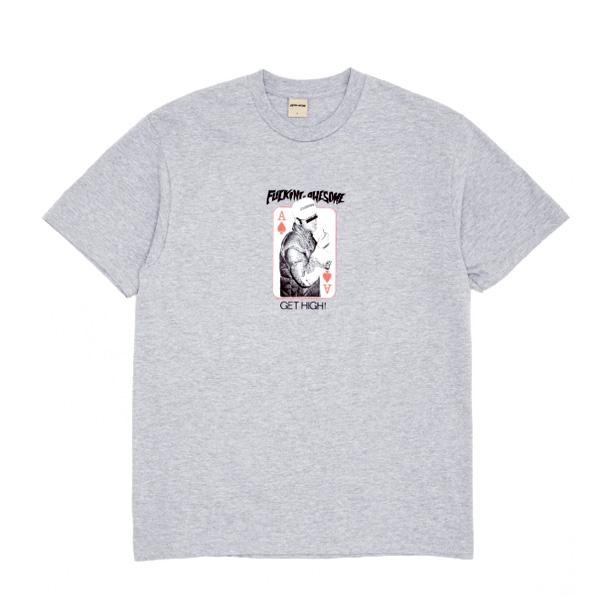FUCKING AWESOME INDEPENDET ファッキンオーサム インディペンデント Tシャツ 半袖　FA X Independent Get High Tee (Ash Heather)