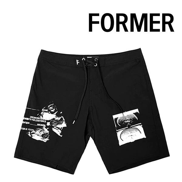 FORMER ボードショーツ　FORMER SEDATIVE CONTROL TRUNK （BLACK） トランクス メンズ フォーマー SALE