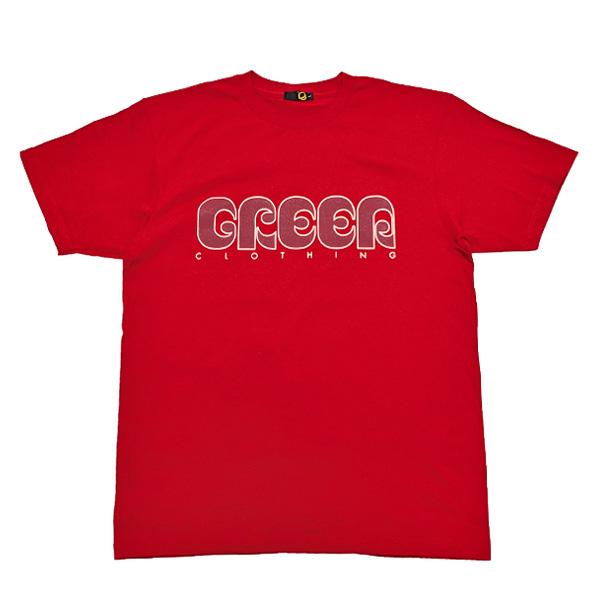 GREENCLOTHING Tシャツ 半袖 メンズ レディース　グリーンクロージング  CIRCUS TEE （レッド）