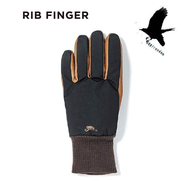 23/24 グリーンクロージング　RIB finger 23-24 GREEN CLOTHING リブフィンガー RIB FINGER （BLACK) スノー