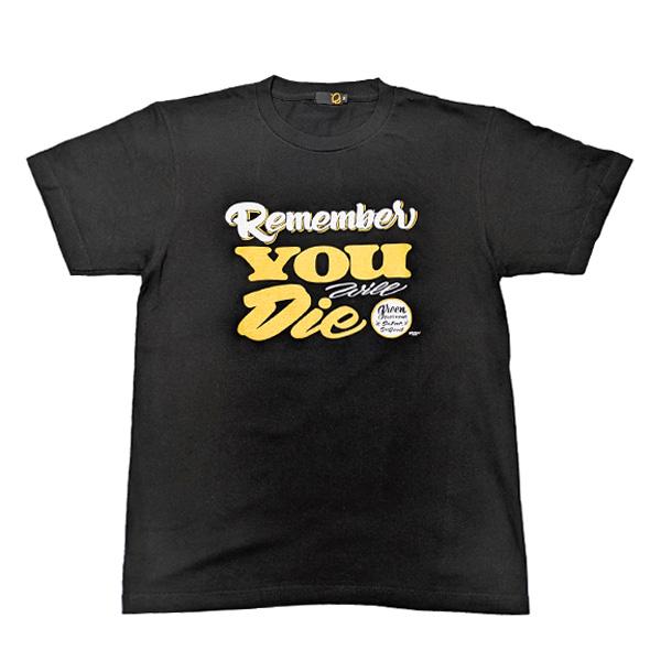GREENCLOTHING Tシャツ 半袖 メンズ レディース　グリーンクロージング  WILL DIE TEE （ブラック）