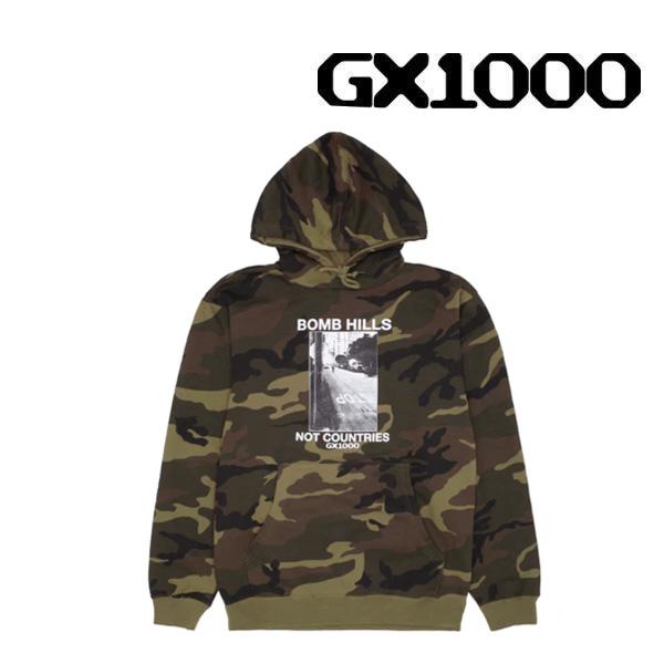 送料込☆GX1000 BOMB HILL パーカー GX1000 BOMB HILLS HOODIE / SLATE