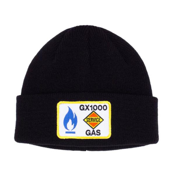 完売 GX1000 ニット帽 ビーニー ジーエックスセン 黒 Service Beanie  