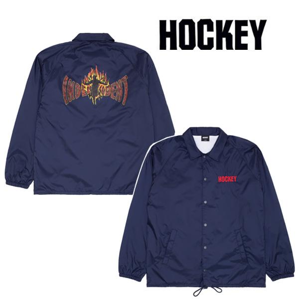 HOCKEY ジャケット HOCKEY SKATEBOARD X INDEPENDENT COACHES JACKET 